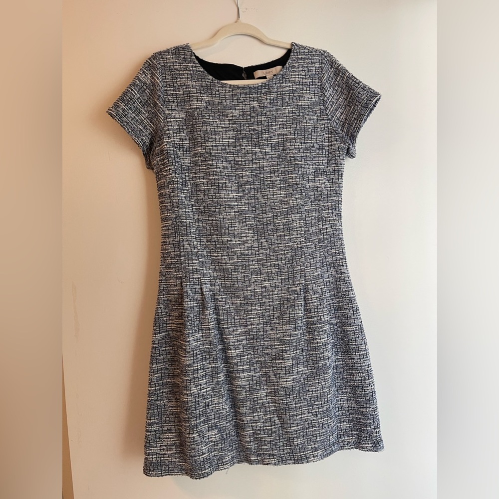 Blue Knitted Dress